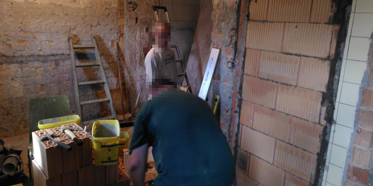 Fenster wird zugemauert