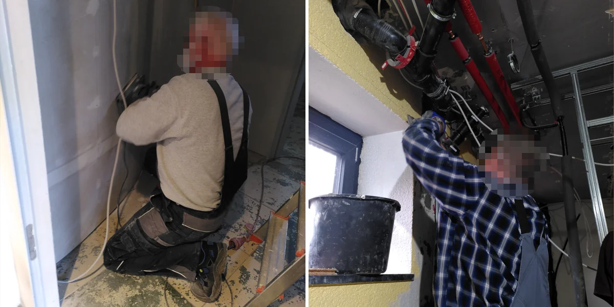 Unsichtbare Arbeiten