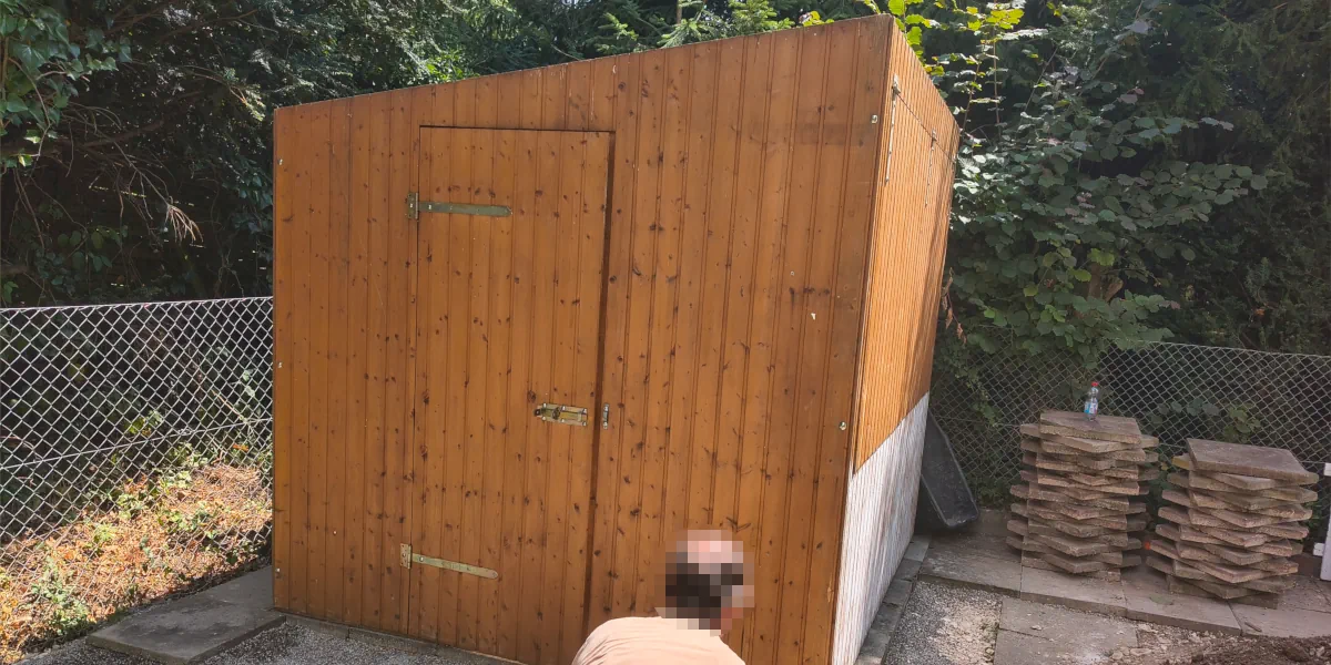 Ausbau einer Spülmaschine